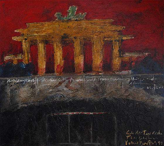 Volker Bartsch, Brandenburger Tor, Maler, Bildhauer, Foto, Annett Klingner,